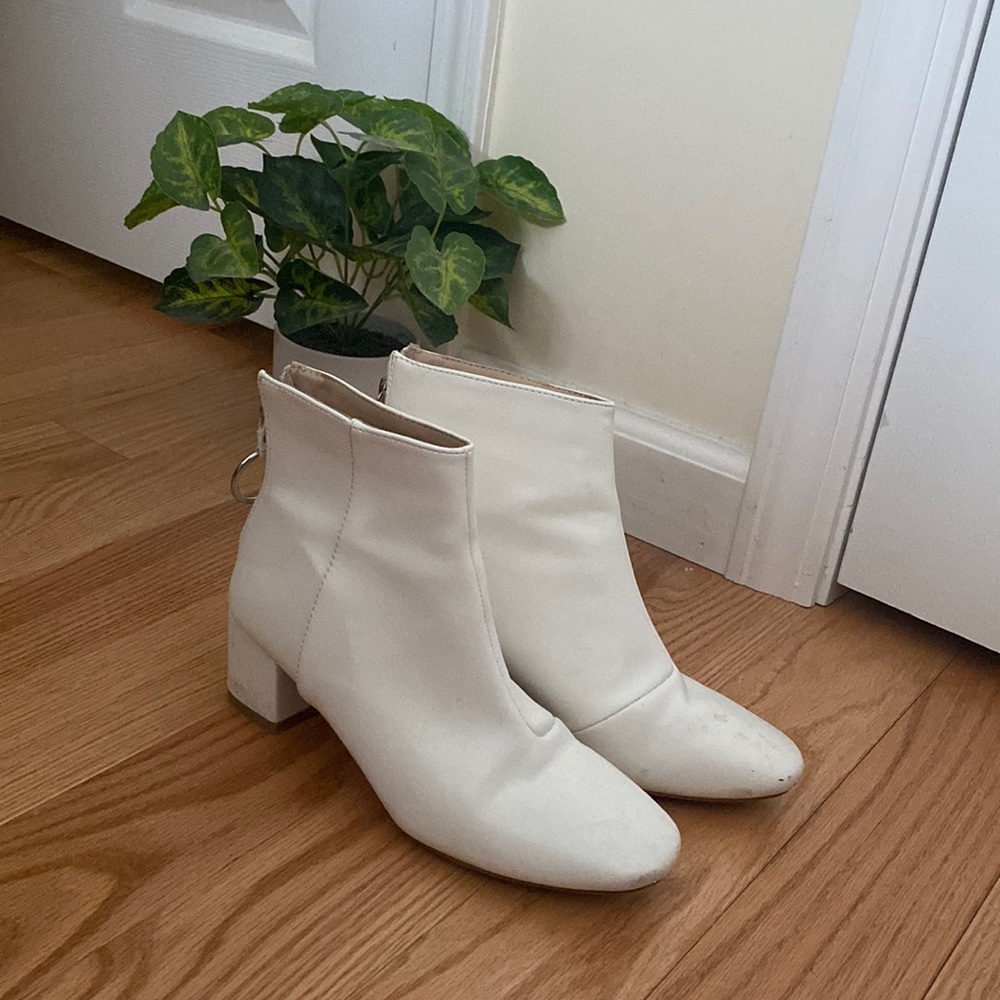 White Booties